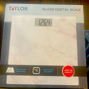 Brand new, Box still sealed,  glass digital scale by Taylor